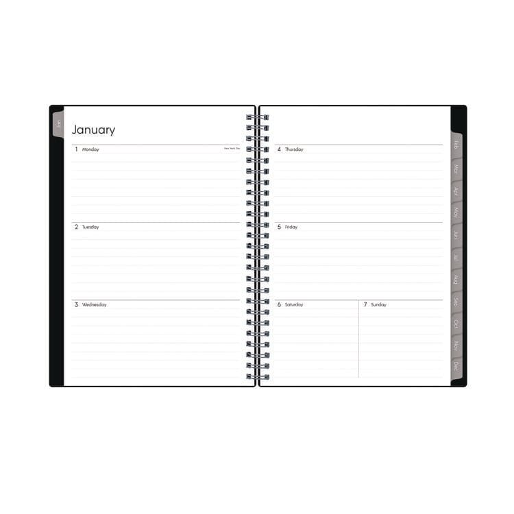 BLUE SKY Enterprise Weekly/Monthly Notes Planner, 8.63" x 5.88", Black Cover, 12-Month (Jan to Dec): 2026 (BLS131793) thumbnail 3