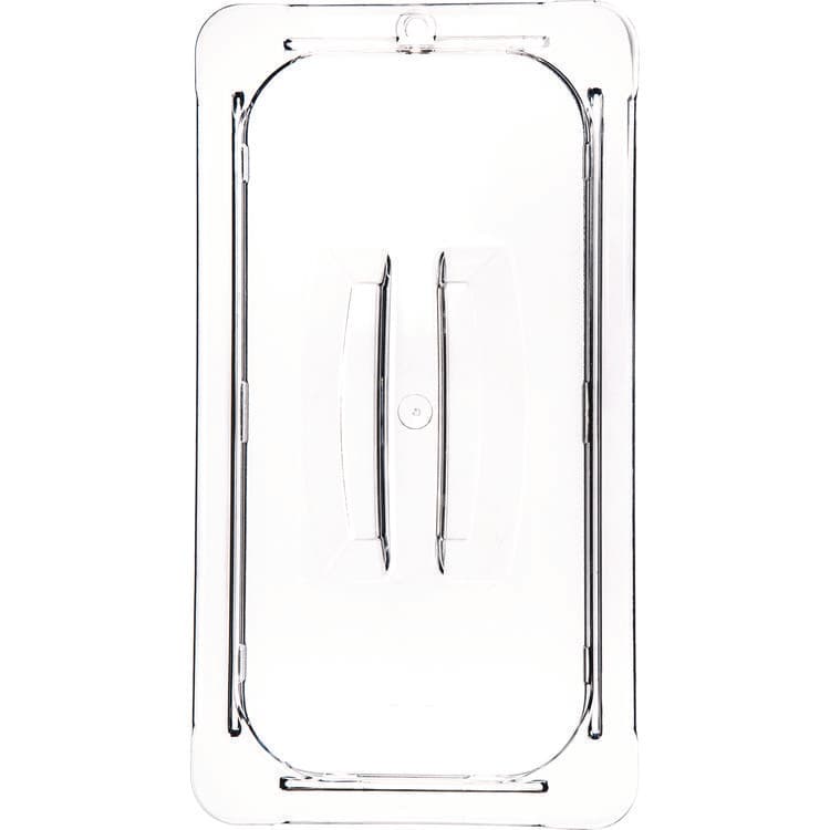 CFS BRANDS StorPlus Polycarbonate Handled Universal Lid, 7 x 12.5 x 0.88, Clear, Plastic (CFS10270U07) thumbnail 2