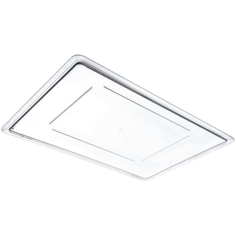 CFS BRANDS StorPlus Polycarbonate Food Storage Container Lid, 18 x 26 x 1.28, Clear, Plastic (CFS1062707) thumbnail 2