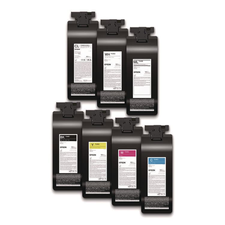 EPSON AMERICA, . T54K420 (T54K) UltraChrome DG2 Ink, 800 mL, Yellow (EPST54K420) thumbnail 3