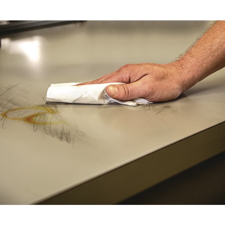 ITW PRO BRANDS All Purpose Cleaning Wipes, 9 x 12, Citrus Scent, White, 80 Wipes/Canister, 6 Canisters/Carton (ITW96580) thumbnail 3