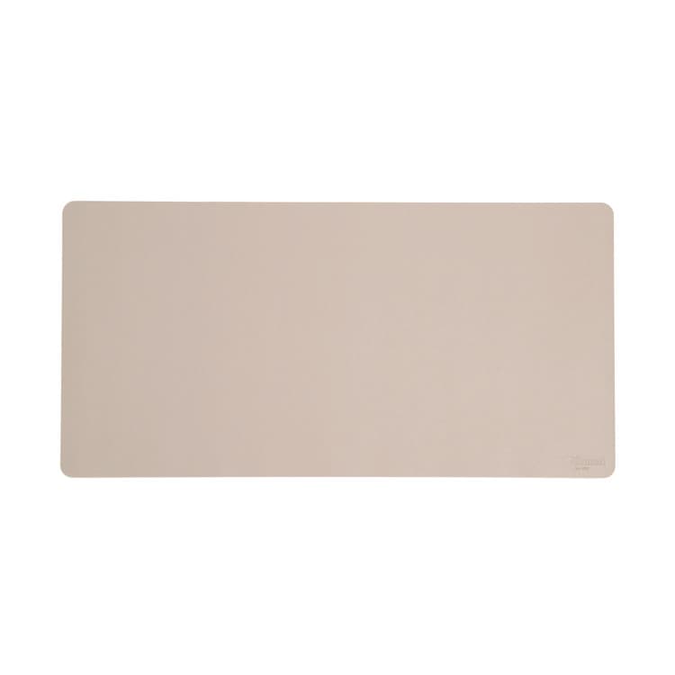 SMEAD MANUFACTURING CO. Vegan Leather Desk Pads, 31.5" x 15.7", Sandstone (SMD64831)