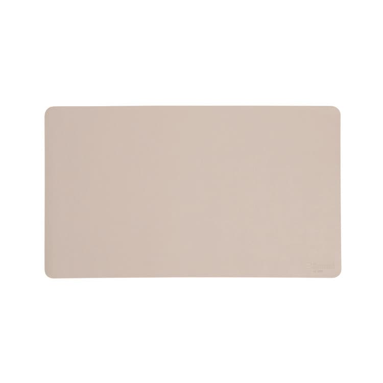 SMEAD MANUFACTURING CO. Vegan Leather Desk Pads, 23.6" x 13.7", Sandstone (SMD64836)