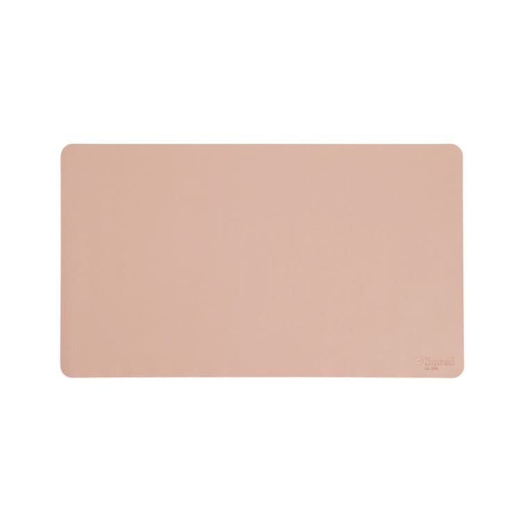 SMEAD MANUFACTURING CO. Vegan Leather Desk Pads, 23.6" x 13.7", Light Pink (SMD64839)