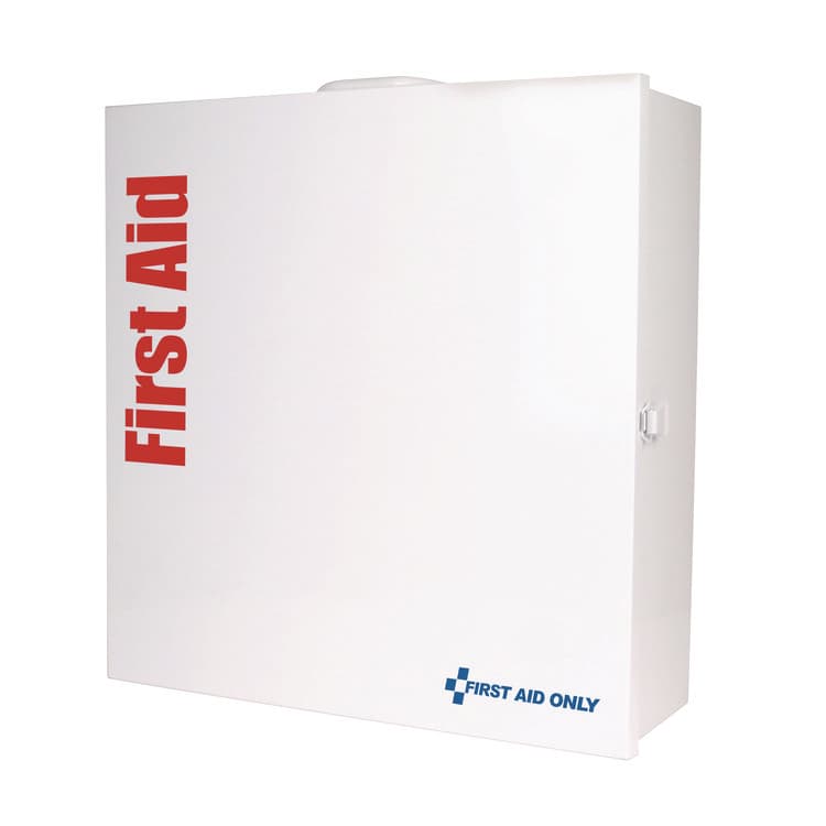 FIRST AID ONLY, . 91379 Large Metal SmartCompliance Food Service Cabinet ANSI B with No Medications, 337 Pieces, Metal Case (FAO91379) thumbnail 2