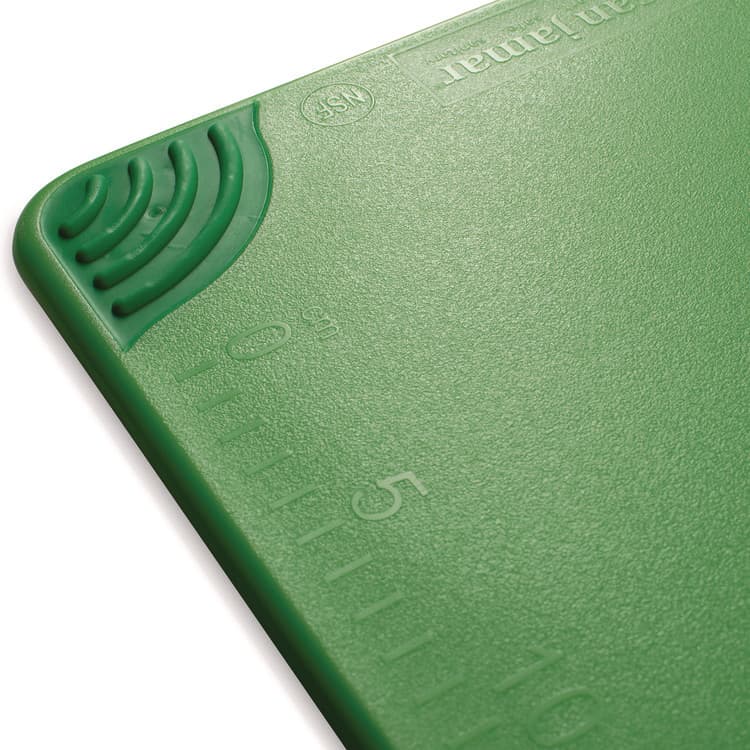 CFS BRANDS Saf-T-Grip Cutting Board, 24 x 18 x 0.5, Green (SJMCBG182412GN) thumbnail 2