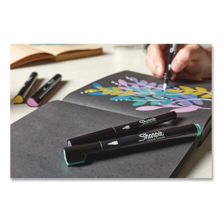 SANFORD Creative Markers, Medium Bullet Tip, Assorted Colors, 12/Pack (SAN2196905) thumbnail 4