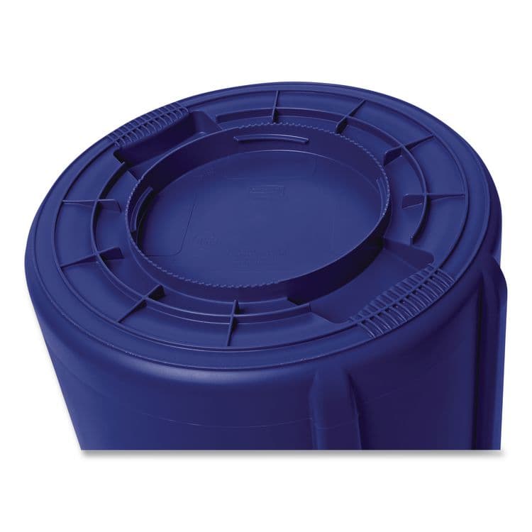 RUBBERMAID COMMERCIAL PROD. Brute Container, 10 gal, Plastic, Blue (RCP1779699CT) thumbnail 2