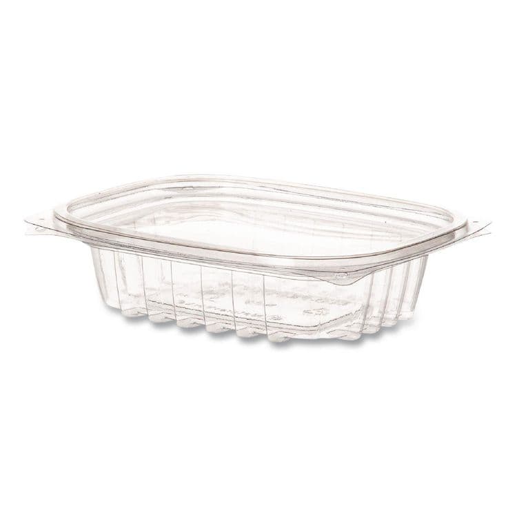 ECO-PRODUCTS,INC. Renewable and Compostable Rectangular Deli Containers with Lid, 8 oz, 3 x 4.83 x 1.5, Clear, Plastic, 50/Pack, 4 Packs/Carton (ECOEPRC8)