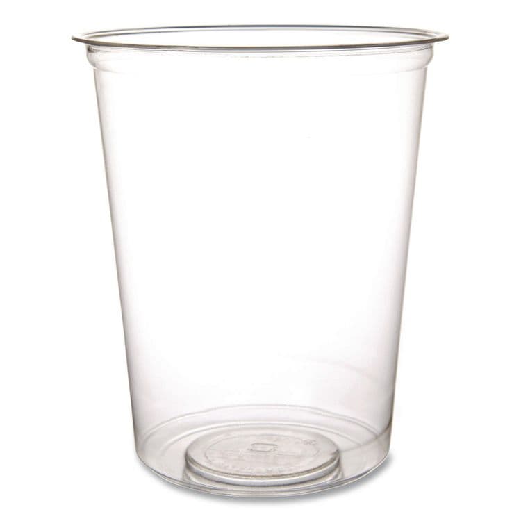 ECO-PRODUCTS,INC. Round Deli Containers, 32 oz, 4.63" Diameter x 5.5" h, Clear, Plastic, 500/Carton (ECOEPRDP32)