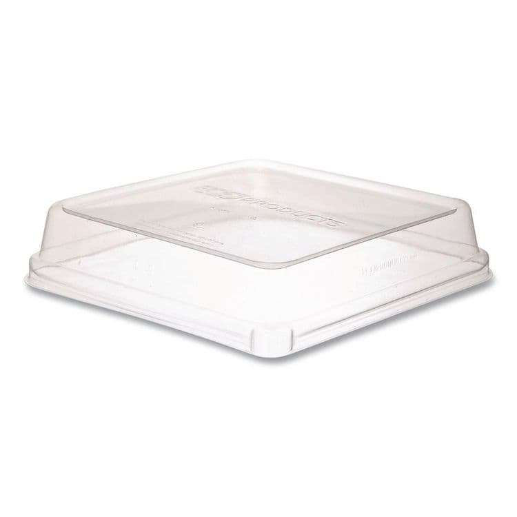 ECO-PRODUCTS,INC. Renewable and Compostable Lids, 7.86 x 7.86 x 1.64, Clear, Plastic, 200/Carton (ECOEPSCS8SLID)