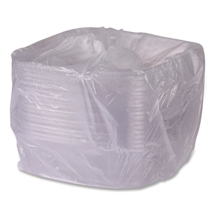 ECO-PRODUCTS,INC. Vanguard Regalia Serving Tray Lids, 14.5 x 14.5 x 3.94, Clear, Plastic, 50/Carton (ECOEPSCTRS14LID) thumbnail 4