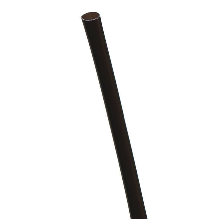 ECO-PRODUCTS,INC. Unwrapped Straw, 5.75", Plastic, Black, 20,000/Carton (ECOEPST513)