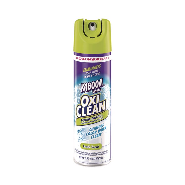 CHURCH & DWIGHT CO., Foamtastic Bathroom Cleaner, Fresh Scent, 19 oz Spray Can (CDC5703700071EA)