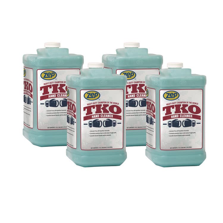 ZEP . TKO Hand Cleaner Refill, Lemon Lime Scent, 1 gal, 4/Carton (ZPER54824)