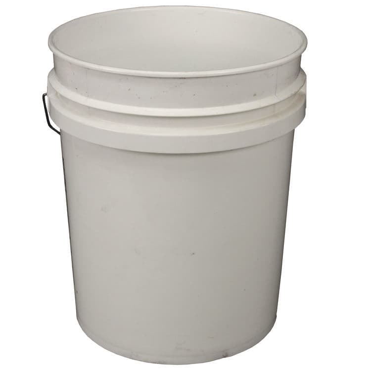 IMPACT PRODUCTS, LLC Utility Bucket with Lid, 5 gal, Polyethylene, White, 11.25" dia (IMP5515) thumbnail 3