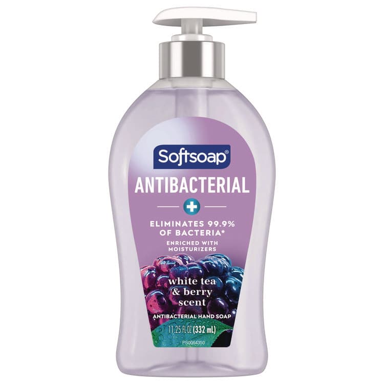 COLGATE PALMOLIVE, IPD. Antibacterial Hand Soap, White Tea and Berry Fusion Scent, 11.25 oz (CPC44573EA)