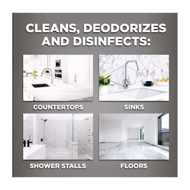 WEIMAN Granite Cleaner and Polish, Citrus Scent, 24 oz Spray Bottle, 6/Carton (WMN109) thumbnail 4