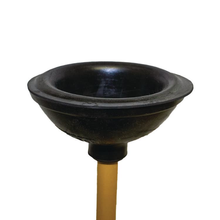 IMPACT PRODUCTS, LLC Plunger, 20" Wood Handle, 6" dia, Black (IMP9201) thumbnail 4
