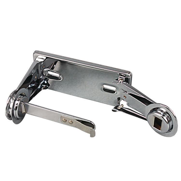 IMPACT PRODUCTS, LLC Single Roll Toilet Tissue Dispenser, 6.5 x 4.5 x 2.75, Chrome, 1 Dozen (IMP2500DZ) thumbnail 3