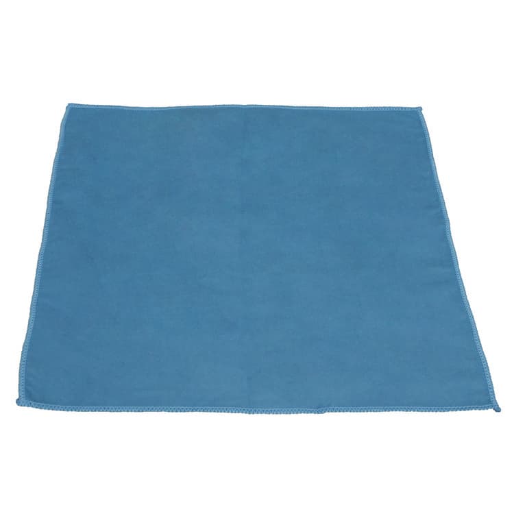 IMPACT PRODUCTS, LLC Lightweight Microfiber Cloths, 16 x 16, Blue, 12/Pack, 18 Packs/Carton (IMPLFK100)