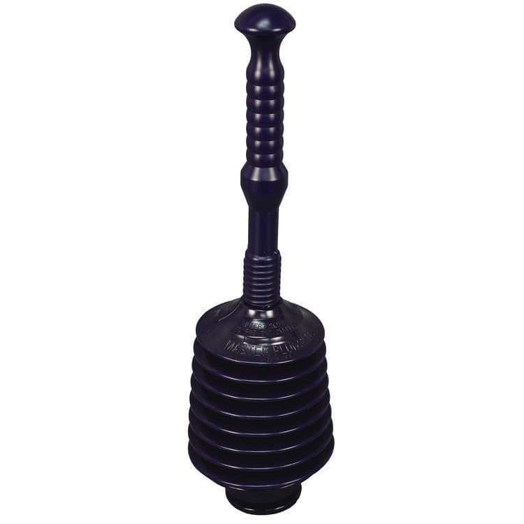 IMPACT PRODUCTS, LLC Deluxe Professional Plunger, 11.2" Plastic Handle, 6" dia, Black, 6/Carton (IMP9205)