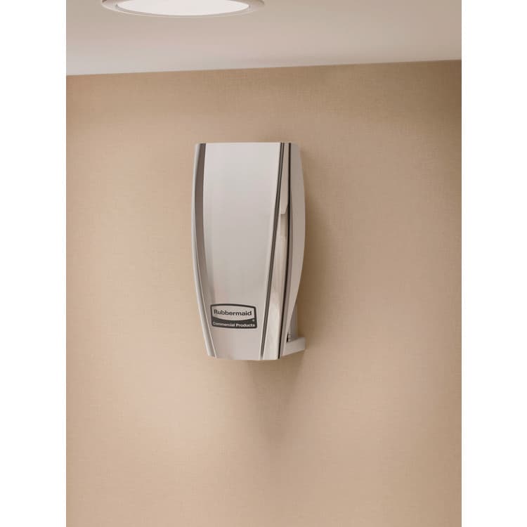 RUBBERMAID COMMERCIAL PROD. TC TCell Odor Control Dispenser, 2.9" x 2.75" x 5.9", Chrome (RCP1793548)