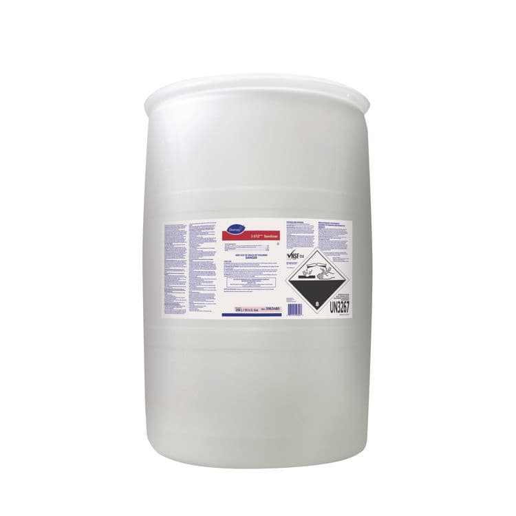 DIVERSEY J-512TM/MC Sanitizer, Quaternary Scent, 55 gal Drum (DVO5963480)