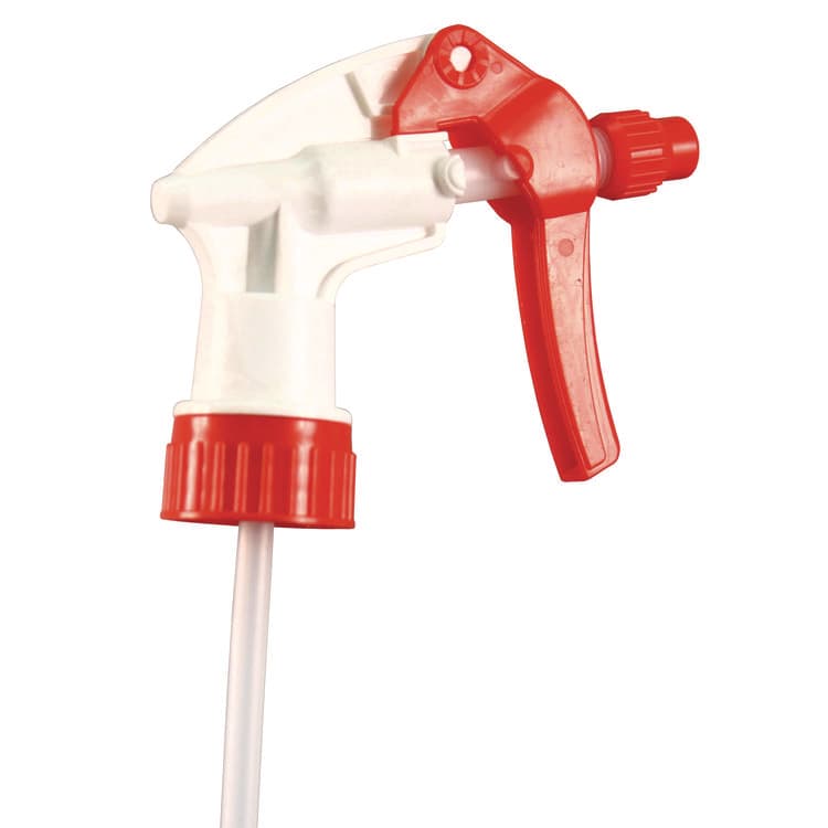 IMPACT PRODUCTS, LLC General Purpose Trigger Sprayer, 9.88" Tube, Fits 32 oz Bottles, Red/White, 24/Carton (IMP59062491) thumbnail 2