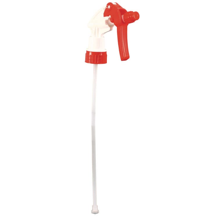 IMPACT PRODUCTS, LLC General Purpose Trigger Sprayer, 9.88" Tube, Fits 32 oz Bottles, Red/White, 24/Carton (IMP59062491)