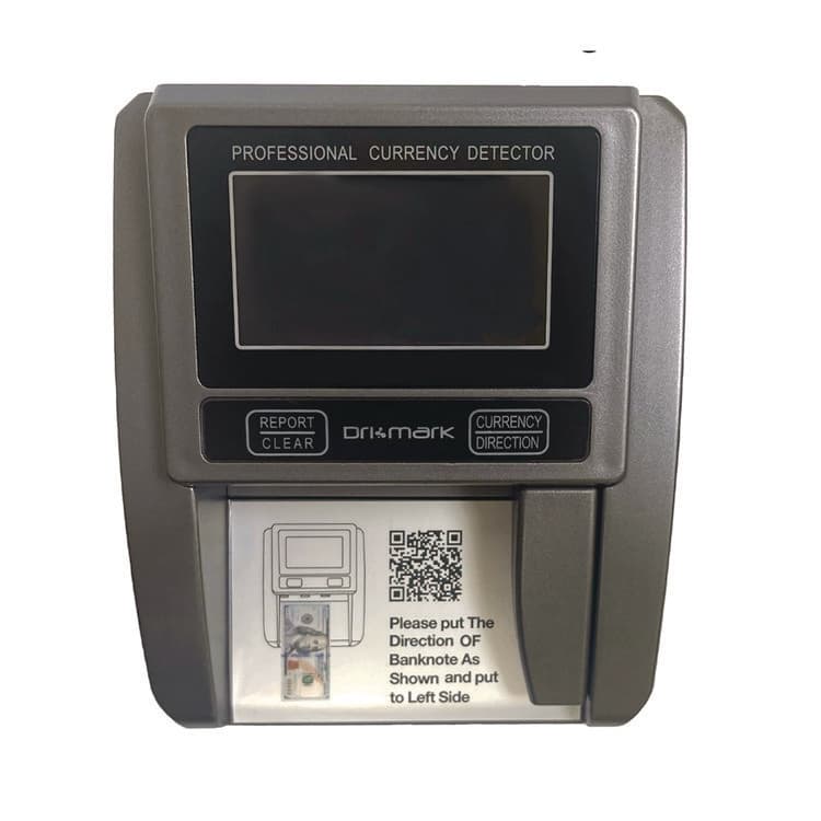 DRI-MARK PRODUCTS Counterfeit Detector Machine for USD, 5 Detection Methods, 4.5" x 5.5" x 3.5", Black (DRIMG03)
