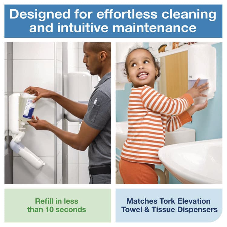 SCA TISSUE Skincare Dispenser with Intuition Sensor, 1 L, 4.4 x 4.5 x 11.5, Black (TRK571608) thumbnail 3