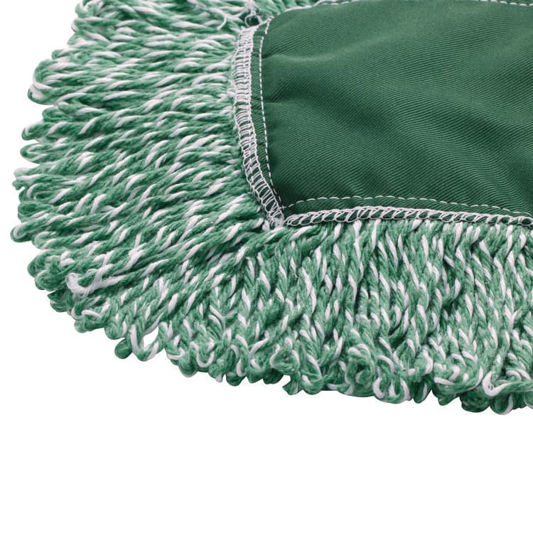 RUBBERMAID COMMERCIAL PROD. Microfiber Looped-End Dust Mop Heads, 48 x 5, Green, 12/Carton (RCPJ857GRECT) thumbnail 4