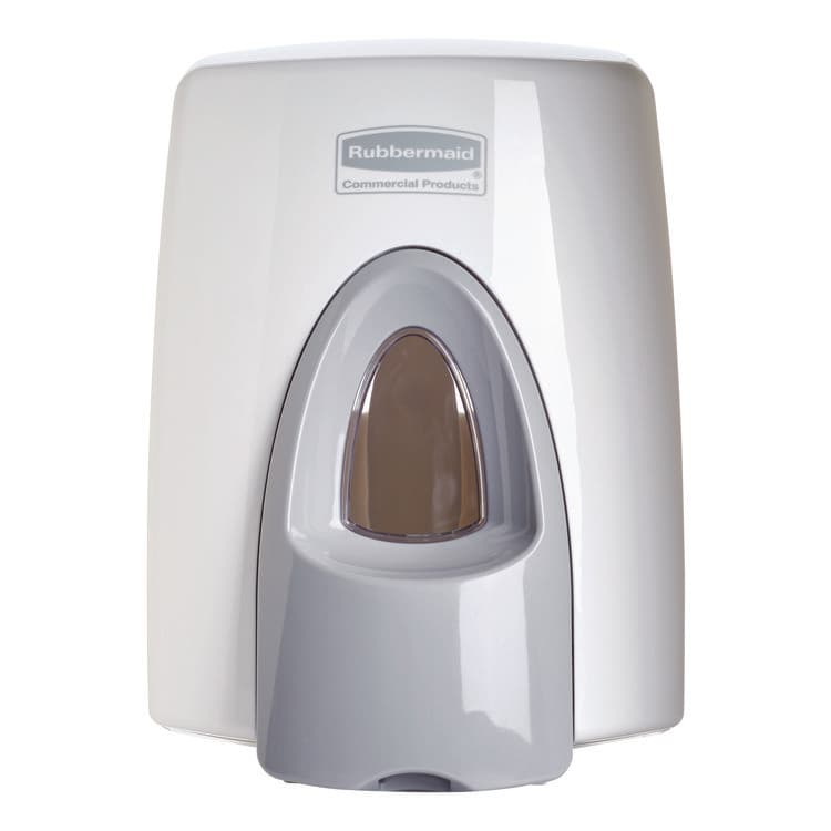 RUBBERMAID COMMERCIAL PROD. Clean Seat Foam Dispenser, 4.75 x 5.5 x 8, White/Cream, 12/Carton (RCP402310) thumbnail 3