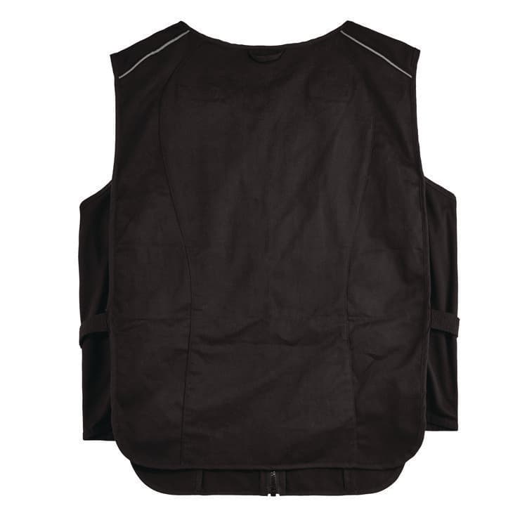 ERGODYNE CORPORATION Chill-Its 6255 Lightweight Phase Change Cooling Vest, Cotton/Polyester, 2X-Large/3X-Large, Black (EGO12124) thumbnail 3