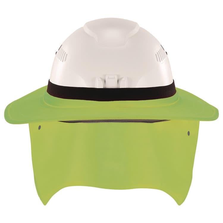 TENACIOUS HOLDINGS, . Chill-Its 6661 Universal Hard Hat Brim with Neck Shade, Lime (EGO12721) thumbnail 3
