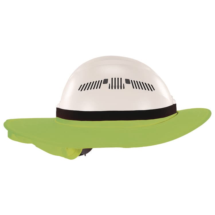 TENACIOUS HOLDINGS, . Chill-Its 6661 Universal Hard Hat Brim with Neck Shade, Lime (EGO12721) thumbnail 4
