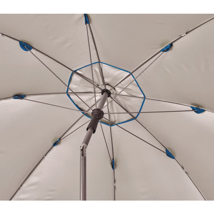 ERGODYNE CORPORATION Shax 6100 Lightweight Work Umbrella, 90" Span, 92" Long, Blue Canopy (EGO12964) thumbnail 3