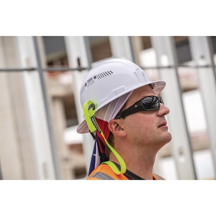 ERGODYNE CORPORATION Squids 3150 Elastic Lanyard with Buckle, 2 lb Max Working Capacity, 18"-48" Long, Lime, 10/Pack (EGO19151) thumbnail 4