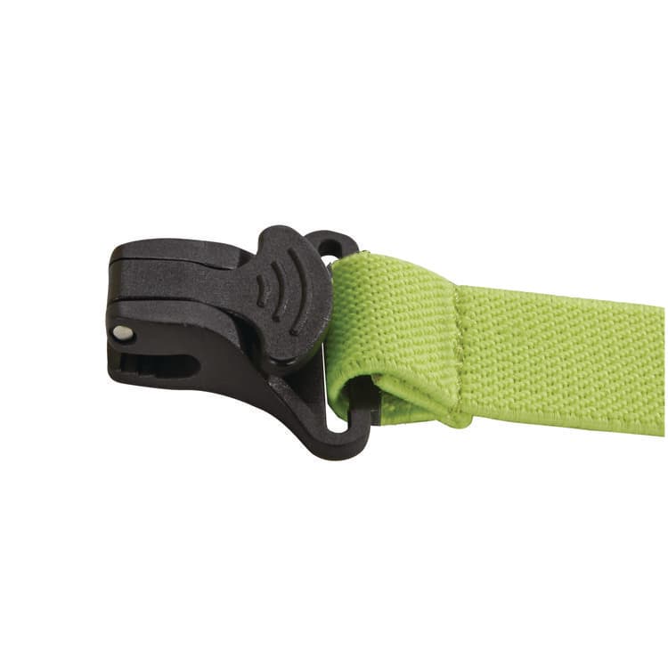 ERGODYNE CORPORATION Squids 3155 Elastic Lanyard with Clamp, 2 lb Max Working Capacity, 18"-48" Long, Lime, 10/Pack (EGO19154) thumbnail 3