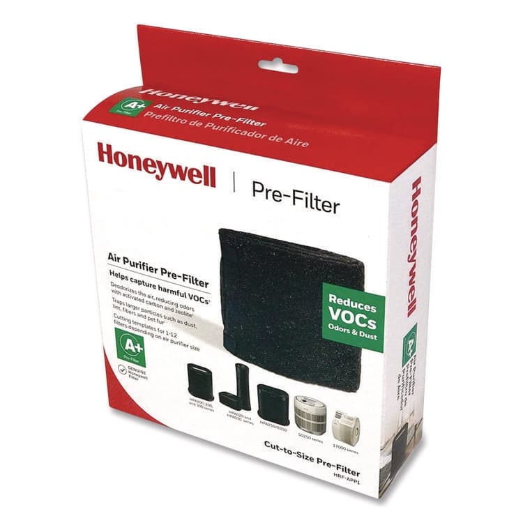 HONEYWELL ENVIRONMENTAL Filter A Plus Household Odor and Gas Reducing Universal Pre-Filter (HWLHRFAPP1V1)