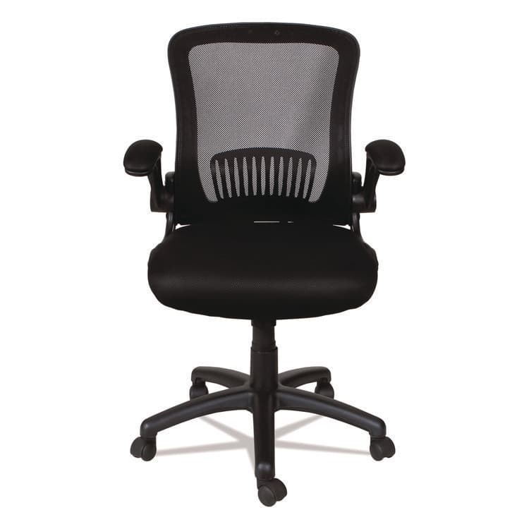 ALERA Alera EB-E Series Swivel/Tilt Mid-Back Mesh Chair, Supports Up to 275 lb, 18.11" to 22.04" Seat Height, Black (ALEEBE4217) thumbnail 3