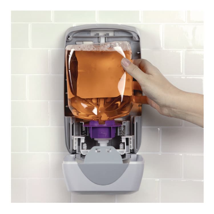 BOARDWALK Foam Antibacterial Handwash, Fresh Fruit Scent, 1,250 mL Refill, 4/Carton (BWK8300) thumbnail 3