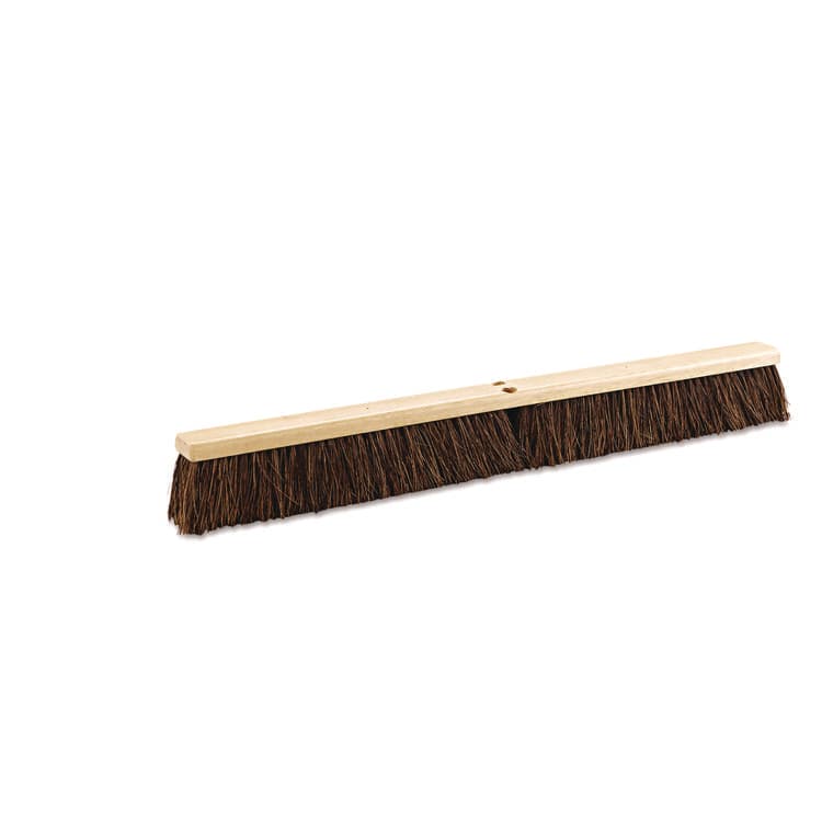 BOARDWALK Floor Brush Head, 3.25" Brown Palmyra Fiber Bristles, 36" Brush (BWK20136)