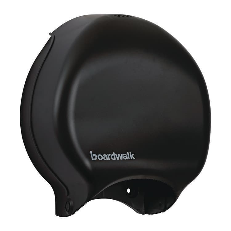 BOARDWALK Single Jumbo Toilet Tissue Dispenser, 11 x 6.25 x 12.25, Black (BWK1519) thumbnail 2