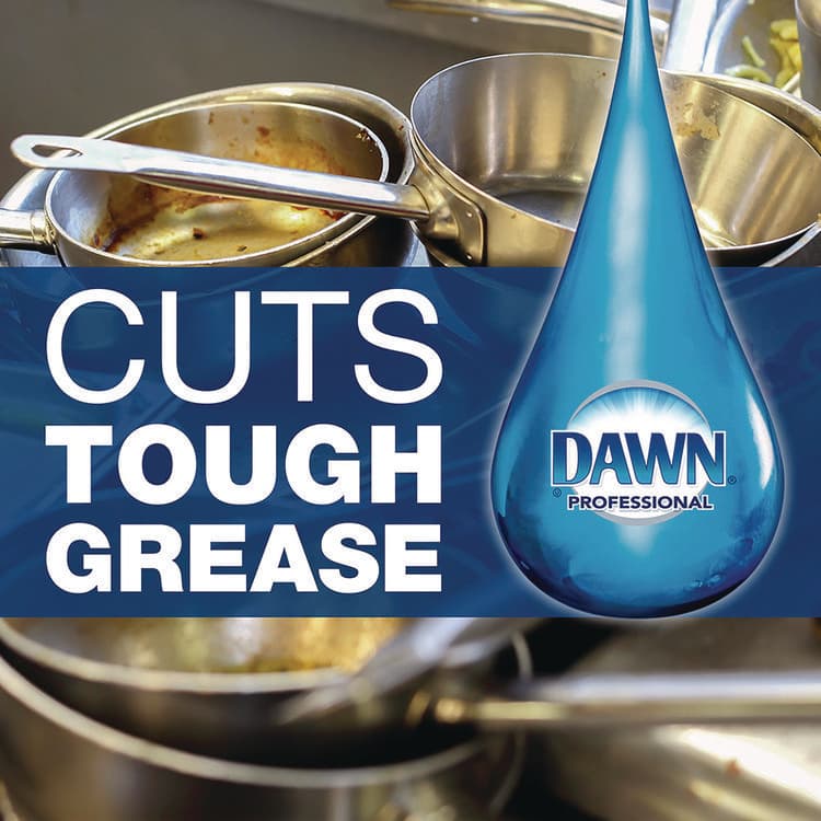 PROCTER & GAMBLE Professional Manual Pot and Pan Dish Detergent, Original Scent, 5 gal Bottle, 34/Pallet (PGC12310PL) thumbnail 4