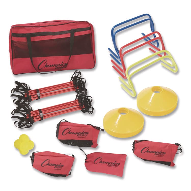 CHAMPION SPORT Speed and Agility Kit, with Carry Bag (CSISAGKIT)