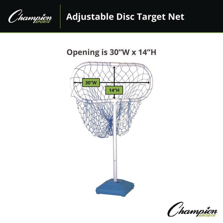 CHAMPION SPORT Disc Target Game Net, 30" x 12" x 24" to 36" h (CSIFSGAME) thumbnail 2