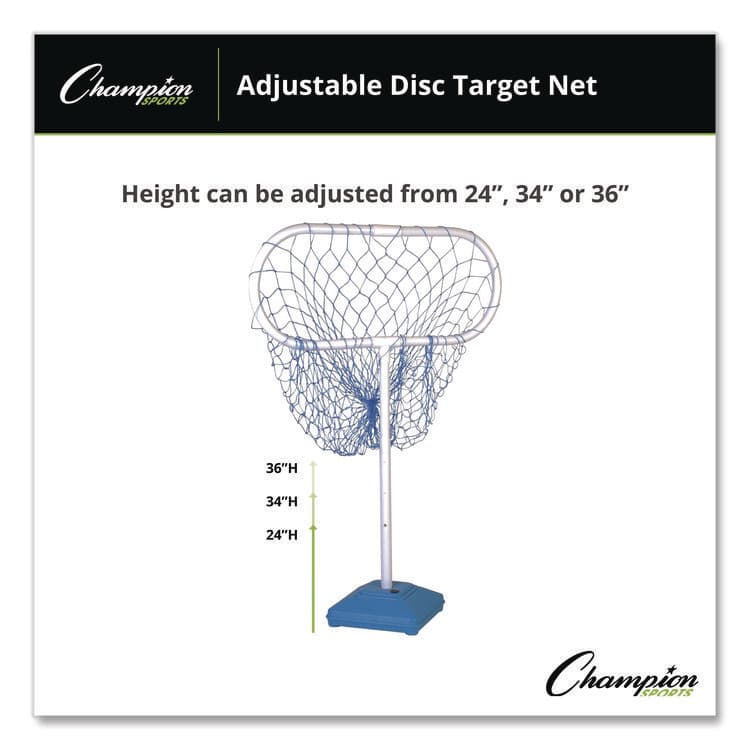CHAMPION SPORT Disc Target Game Net, 30" x 12" x 24" to 36" h (CSIFSGAME) thumbnail 3