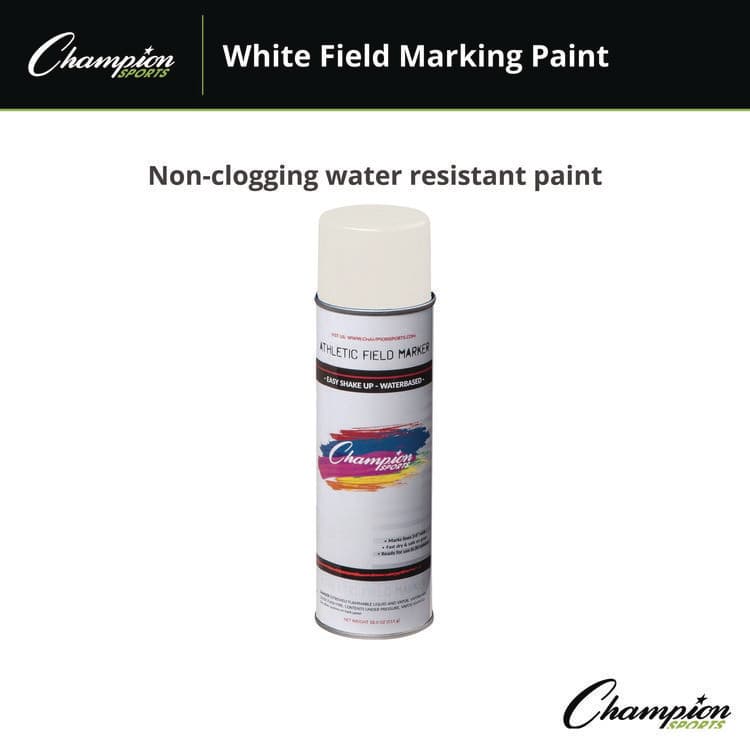 CHAMPION SPORT Field Marking Paint, 18 oz Aerosol Spray, White (CSIFMP2W) thumbnail 2